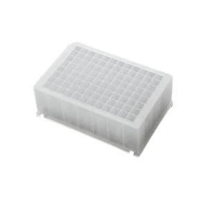 96 Deep-Well Plate, Square Top, 2.2 mL, V-Bottom, King Fisher 5/bag | 10/cs | 50 plates/cs “$22.50 per bag” Deep-well plate for high-volume magnetic bead processing