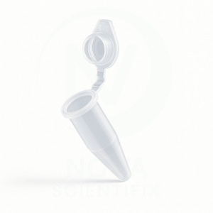 Microcentrifuge Tubes with Eppendorf safe lock, Sterile, 1.5 mL 500/bg | 5000/cs